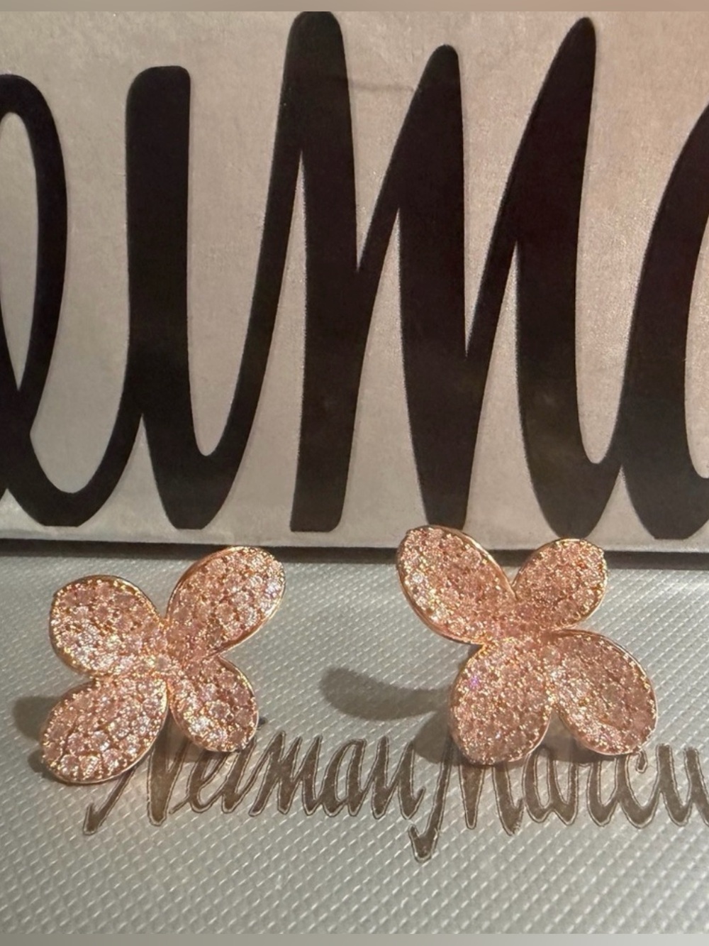 SEGRETI Floral Earrings 18k rose Gold $11,000